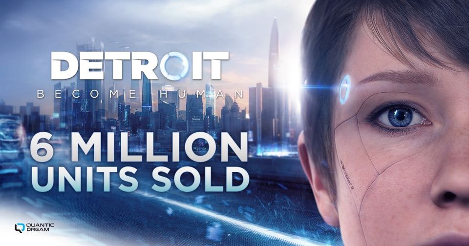 《底特律 變人》PS4與PC版累計銷量已突破600萬！